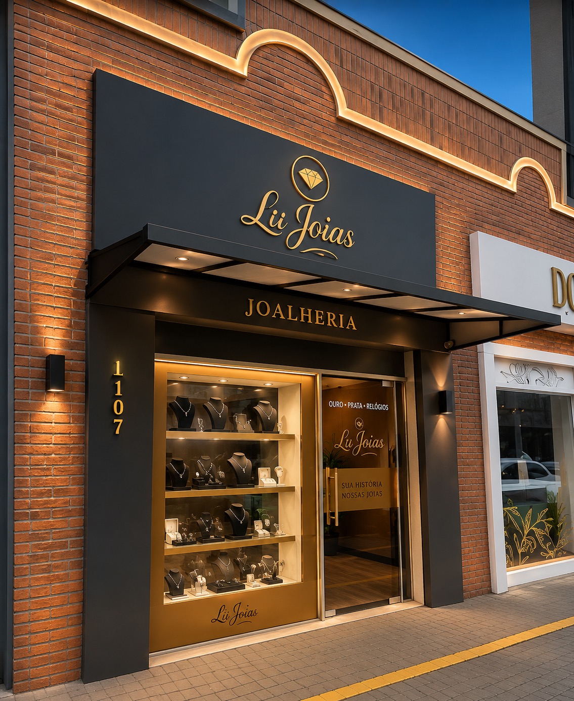 Fachada da Lu Joias em Foz do Iguaçu